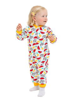 Комбинезон с манжетами "Best summer" Веселый малыш 251/322/bs/F_Ананас, желтый_86