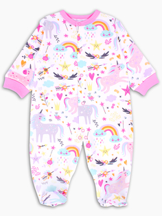 Комбинезон с окантовкой горловины "Единорожка" Веселый малыш 253/322/ед/G_92