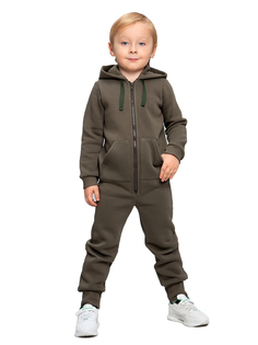 Комбинезон с капюшоном Веселый малыш 351/140/F_хаки_86