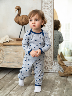 Комплект(Фуфайка+штанишки) "Маленький автолюбитель" Веселый малыш 623332/ма/E_80