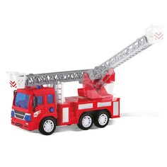 Фрикционная машинка "Пожарная: Автолестница" (свет, звук), 27 см Handers