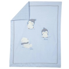 Плед для коляски Chicco с отстег. чехлом для мальчиков, размер 099, цвет голубой
