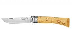 Нож складной Opinel №7 VRI Nature-Stars