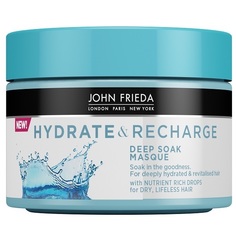 Маска John Frieda Hydrate & Recharge интенсивно увлажняющая, для сухих волос, 250 мл