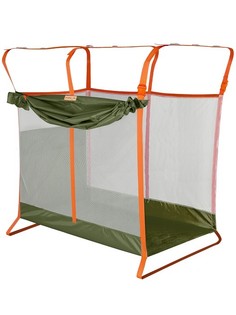 Манеж детский Manuni для поезда и двухъярусной кровати, хаки, 0+