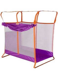 Манеж детский Manuni для поезда и двухъярусной кровати, M-002, фиолетовый, 0+
