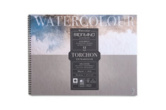 Альбом для акварели "Watercolour Studio", 32x41 см, 12 листов, 270 г/м2, крупное зерно Fabriano