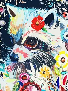 Картина по номерам Color Kit "Енотик", 30x40