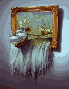 Живопись по номерам Paintboy "3D-картина" 40x50