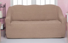 Чехол на трехместный диван без оборки CONCORDIA "Sofa cover", цвет бежевый