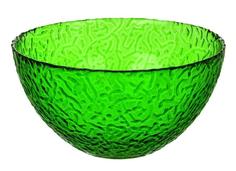 Салатник NinaGlass Ажур изумрудный 12 см