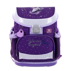 Ранец на замке Belmil Mini-Fit 36 х 28 х 17, для девочки, You Are Magical, сиреневый