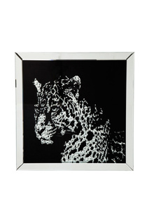 Картина в рамке Leopard Kare