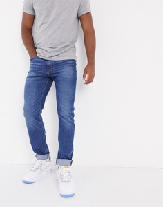 Синие узкие джинсы с суженными книзу штанинами Levis 512-Синий Levis®
