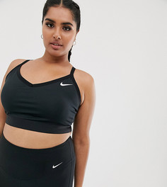 Черный бюстгальтер Nike Training Plus Pro