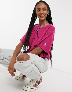 Розовая футболка в стиле oversized с принтом Levis x Peanuts-Розовый Levis®