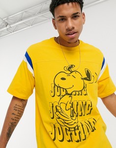 Желтая футболка с принтом Levis x Peanuts-Желтый Levis®