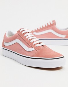 Розовые кроссовки Vans UA Old Skool-Розовый