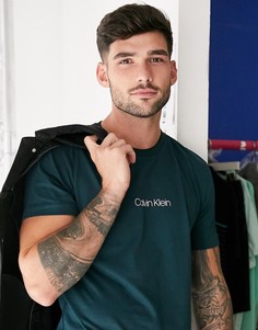 Футболка с логотипом Calvin Klein-Черный
