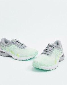 Зеленые кроссовки Asics Running GT-2000 8-Зеленый