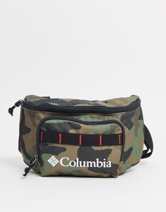 Сумка-кошелек на пояс с камуфляжным принтом Columbia Zigzag-Зеленый
