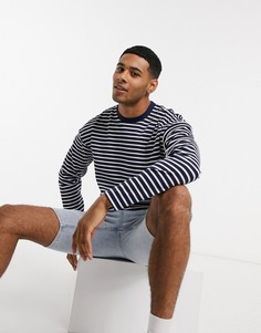 Лонгслив в полоску Jack & Jones-Синий