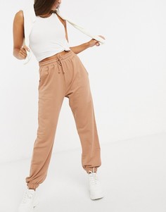 Бежевые джоггеры в стиле oversized от Missguided-Бежевый