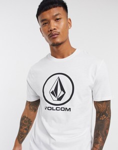 Белая футболка Volcom-Белый