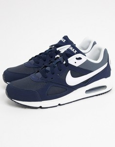 Кроссовки цвета обсидиана/белого цвета Nike Air Max Ivo-Темно-синий