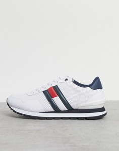 Белые кроссовки с логотипом Tommy Hilfiger-Белый