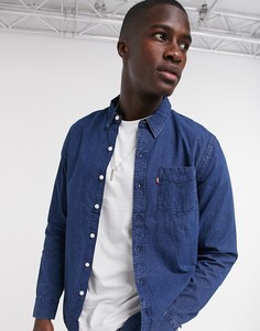 Рубашка цвета индиго с 1 карманом Levis-Синий Levis®