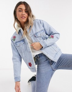 Куртка экс-бойфренда с искусственным мехом Levis-Синий Levis®
