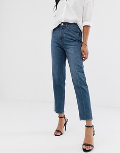 Темно-выбеленные джинсы в винтажном стиле ASOS DESIGN recycled ritson-Синий