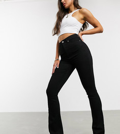 Расклешенные моделирующие джинсы черного цвета ASOS DESIGN Tall-Черный