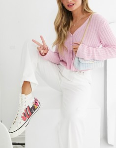 Белые легкие джинсы в винтажном стиле ASOS DESIGN-Белый