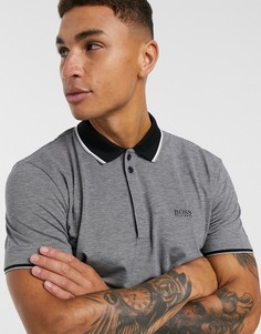 Футболка-поло BOSS Athleisure paddy 2-Черный