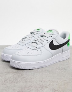 Светло-серые кроссовки Nike Air Force 1 07 1FA20-Серый