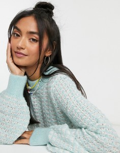 Мятный джемпер ASOS DESIGN-Зеленый