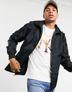 Черная ветровка в стиле карго New Era-Черный
