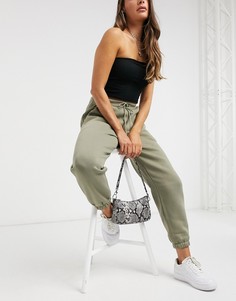 Oversized-джоггеры цвета бледного хаки ASOS DESIGN Hourglass​​​​​​​-Зеленый