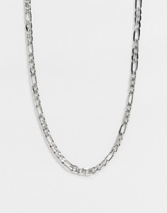 Серебристая цепочка из нержавеющей стали Icon Brand-Серебряный