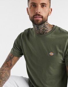 Зеленая футболка классического кроя Dickies-Зеленый