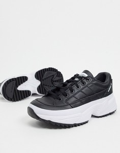 Кроссовки черного/белого цвета adidas Originals Kiellor-Черный