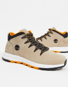 Бежевые ботинки Timberland euro sprint trekker-Бежевый