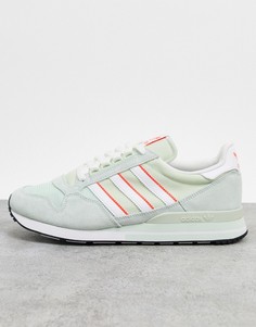 Бледно-зеленые кроссовки adidas Originals ZX 500-Фиолетовый