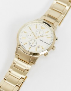 Золотистые наручные часы Emporio Armani AR11332-Золотой