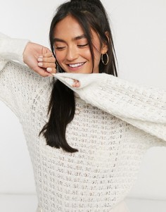 Кремовый джемпер ASOS DESIGN
