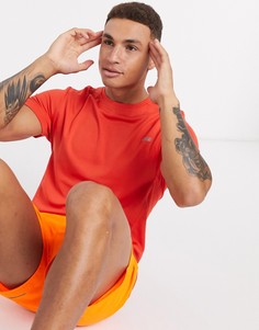 Красная спортивная футболка из быстросохнущей ткани ASOS 4505-Красный