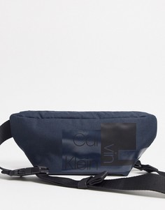 Репортерская сумка в стиле милитари Calvin Klein Jeans-Черный