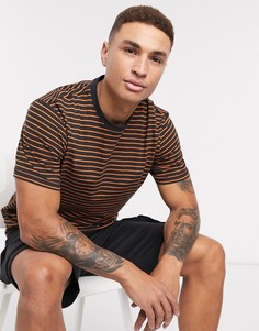 Футболка в полоску Only & Sons-Черный